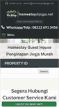 Mobile Screenshot of homestaydijogja.net